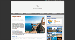 Desktop Screenshot of europetravel.gr